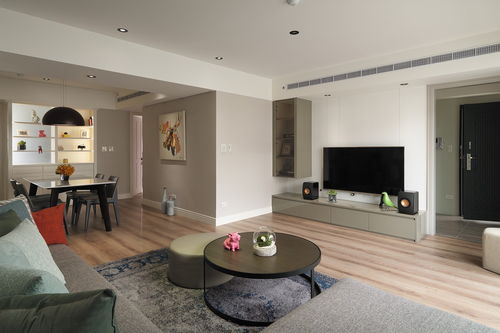 上海盧灣現(xiàn)代風(fēng)格裝修設(shè)計 簡約與藝術(shù)的完美融合