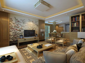 簡約風(fēng)格客廳設(shè)計 沙發(fā)、彩繪墻與電視背景墻的完美融合